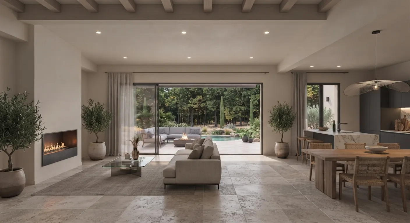 Séjour : maison à étage de 100 m² à construire à Castelnau-d'Estrétefonds (Haute-Garonne)