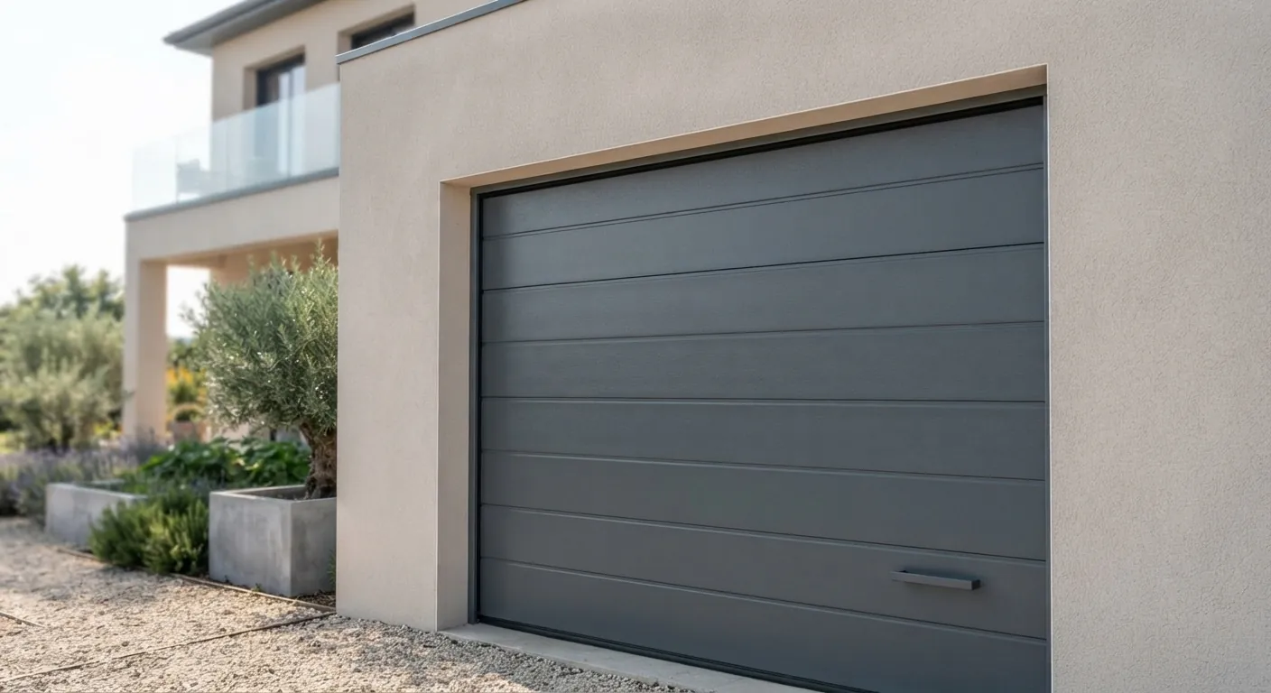 Façade et garage d'une maison à étage de 85 m² à Saint-Nauphary (82370), projet terrain + maison