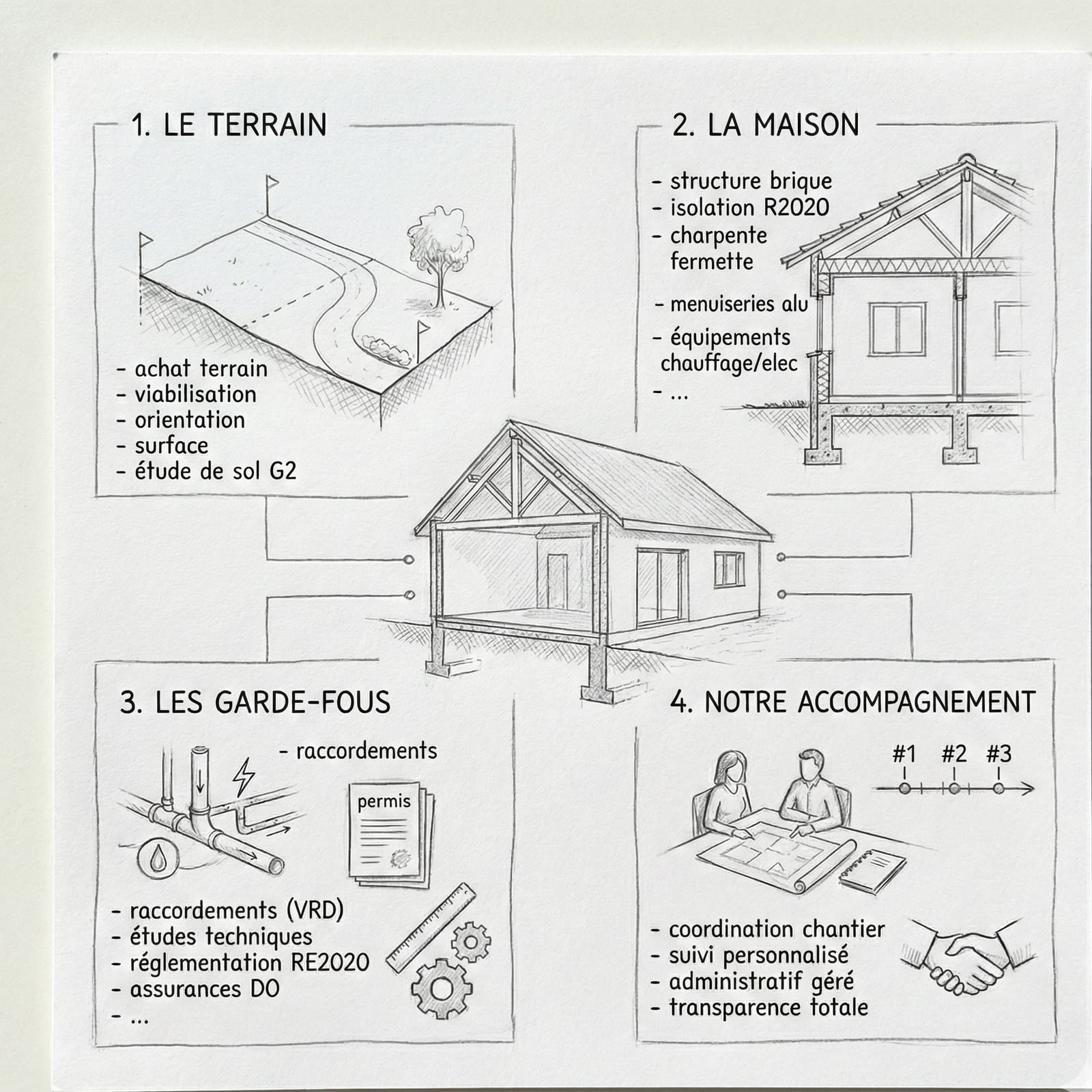 Comprendre le budget réel d'une maison